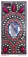 Capinha com pedraria e strass - Modelo 11 - Iphone 5/5S